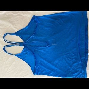 Blue Nike tank top size M